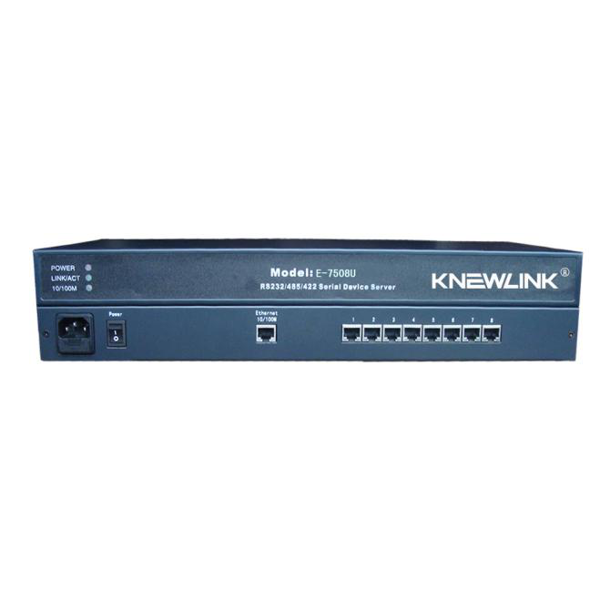 NLK-7508U 机架式8口RS232/485/422串口服务器