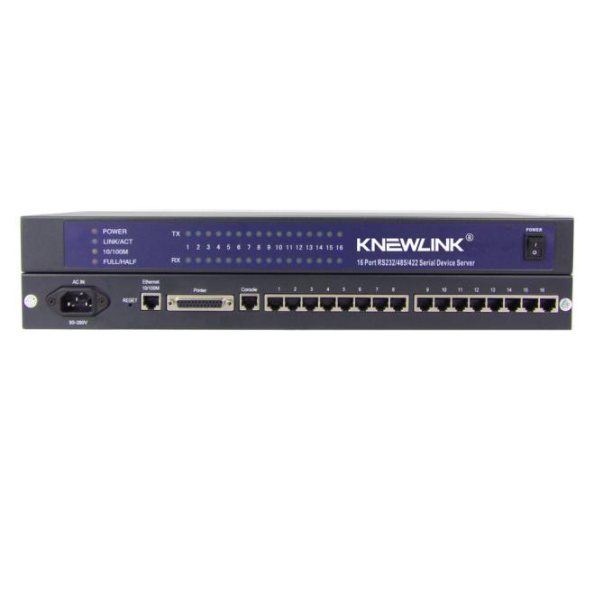 NLK-7516 工业级16口RS232/485/422串口服务器