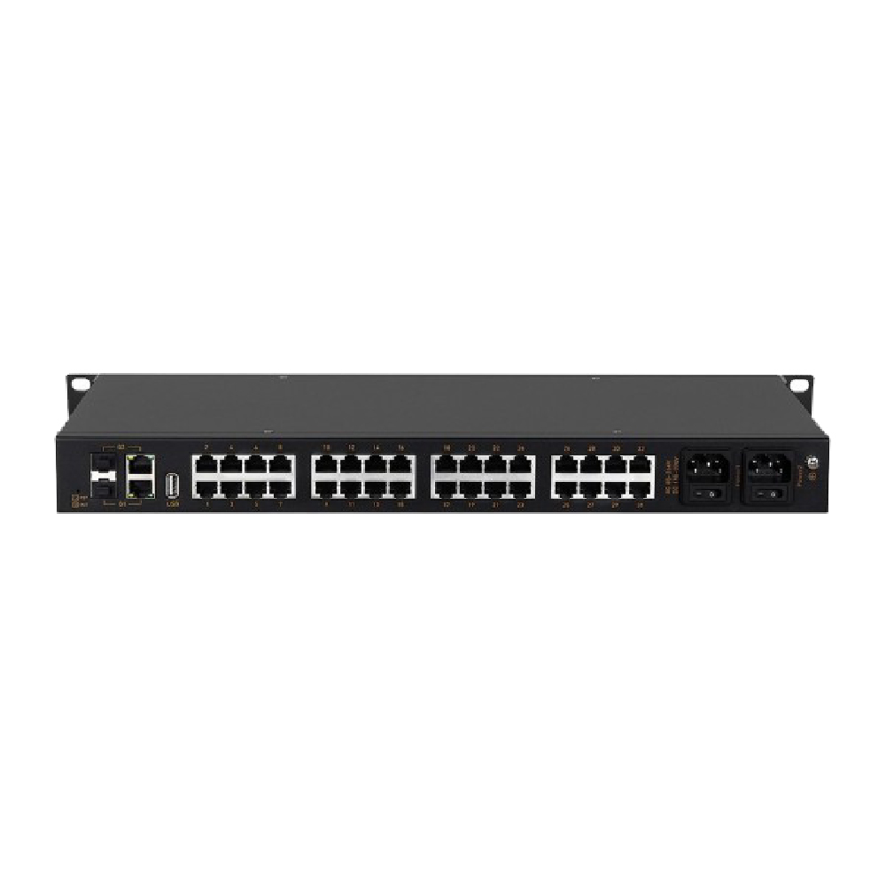 WSHT-9232工业级32路RS232/485/422机架式光纤串口服务器MODBUS网关